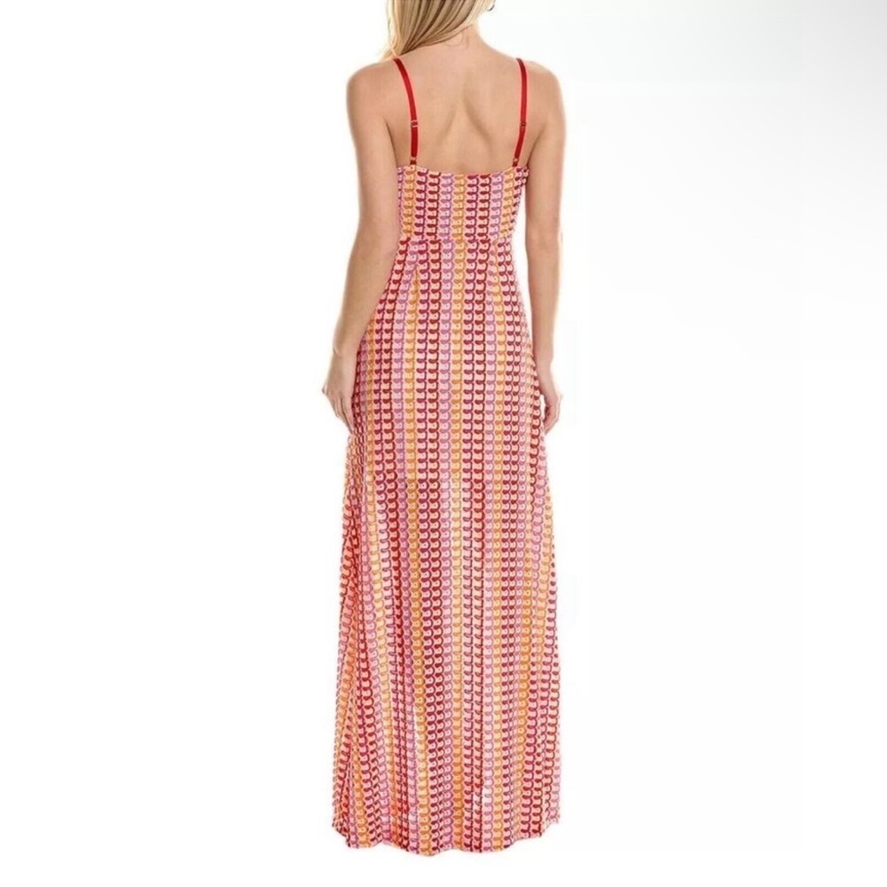 NWT Ramy Brook Knit Della Dress Pink/Purple/Orange $475 - Picture 2 of 5